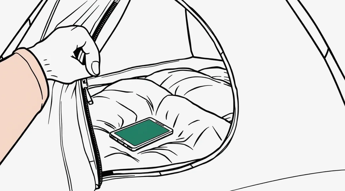 Pohľad na dav ľudí pred festivalovým pódiom a svetelné rampy počas večerného hudobného vystúpenia