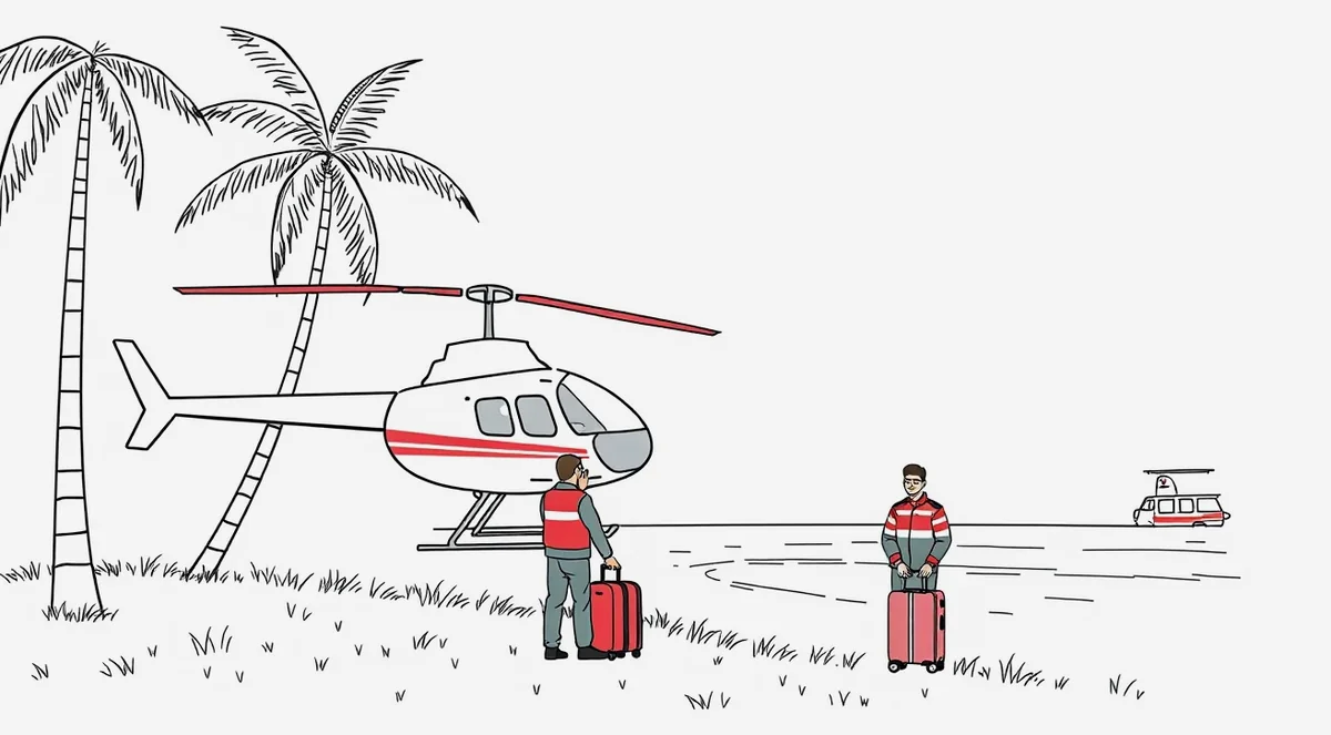 Pohľad na koralový útes a pestré ryby pri šnorchlovaní na Seychelách