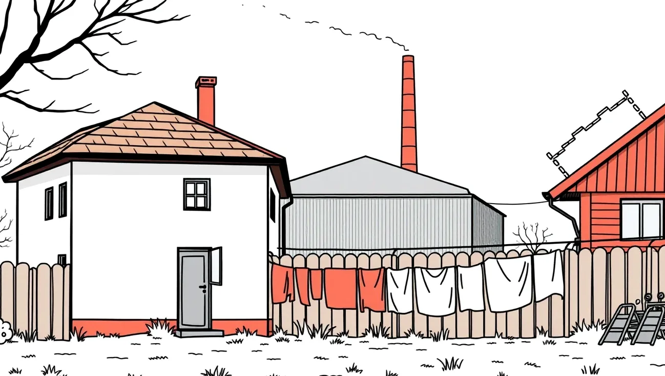Rodinný dom stojaci v tesnej blízkosti rozvodnenej rieky a hrádze