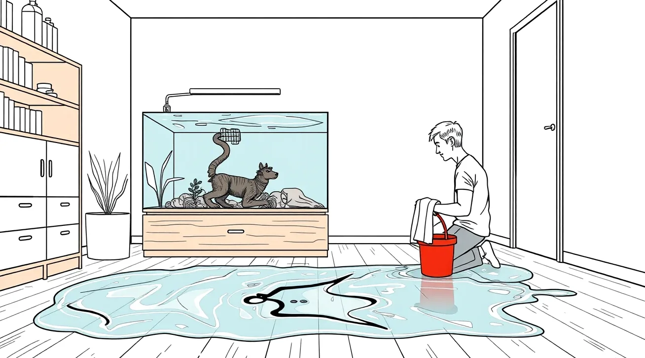 Veterinárny lekár vyšetruje exotického plaza na špecializovanej klinike