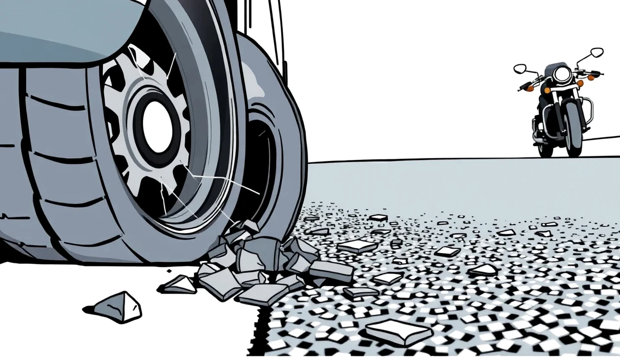 Odťahová služba nakladá havarované osobné auto na korbu odťahovacieho vozidla