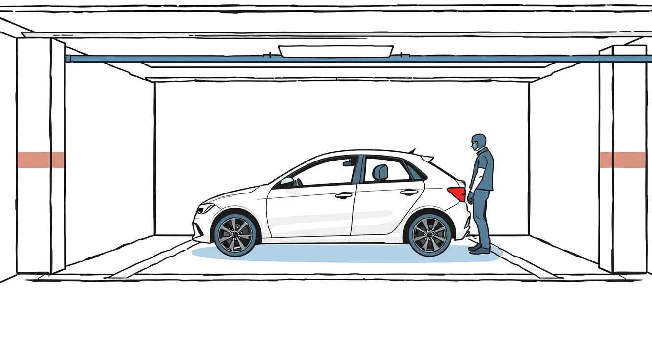 Kompaktný autonómny doručovací robot pohybujúci sa po dláždenom mestskom chodníku