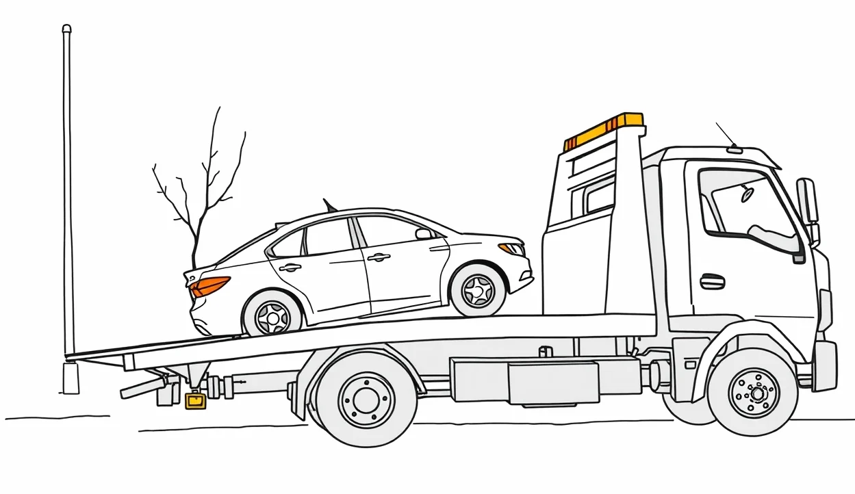 Mechanik na čerpacej stanici kontroluje palivový systém osobného vozidla po chybnom natankovaní