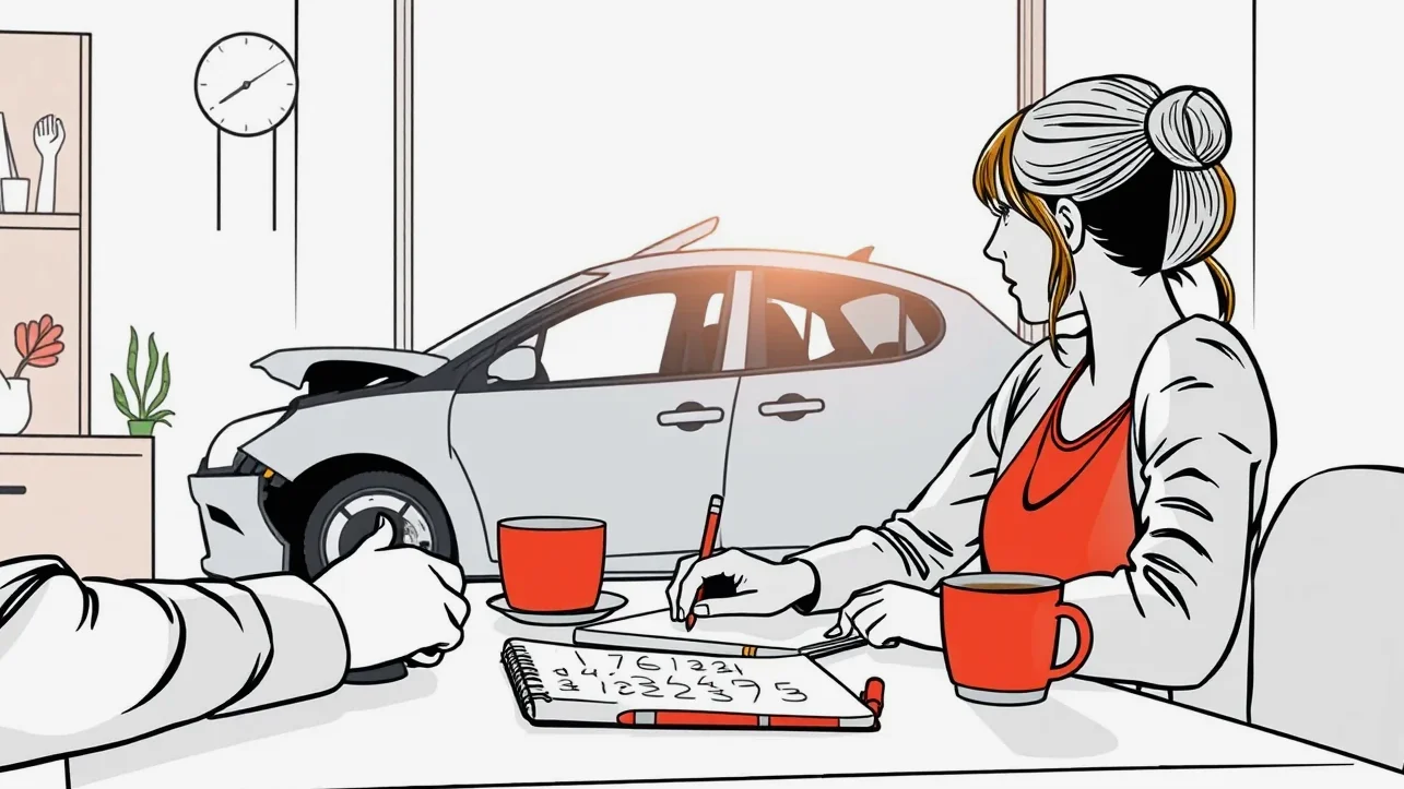 Obytné auto zaparkované v kempe pri horskom jazere