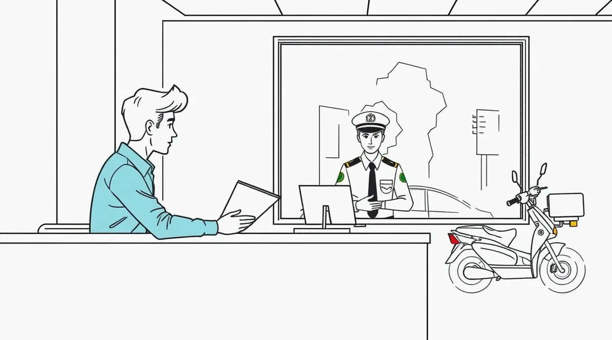 Vodič pri prepise auta na dopravnom inšpektoráte kontroluje technický preukaz
