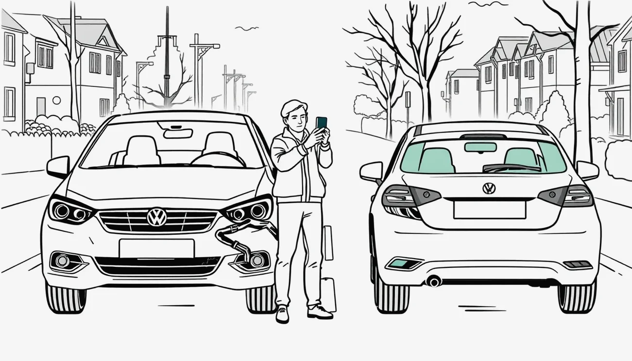 Nabíjanie elektrického auta zapojeného do nástennej stanice wallbox
