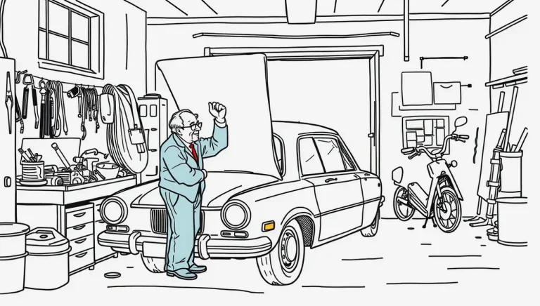 Detail historického automobilu s veteránskym evidenčným číslom so znakom H zaparkovaného v garáži