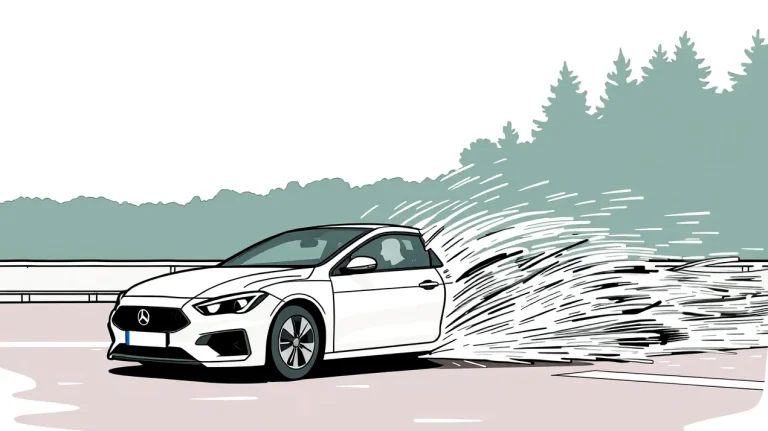 Osobné auto uviaznuté vo vode v zatopenom cestnom podjazde po prívalovom daždi